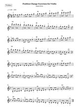 Position Change Exercises For Violin