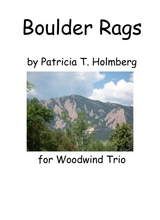 Boulder Rags For Woodwind Trio Flute Parts