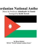 Jordanian National Anthem As Salam Al Malaki Al Urduni For Brass Quintet
