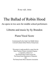 The Ballad Of Robin Hood