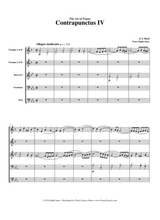 Contrapunctus Iv From The Art Of Fugue For Brass Quintet