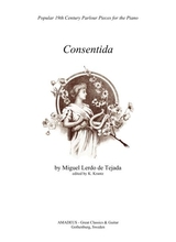 Consentida Mexican Waltz For Piano Solo