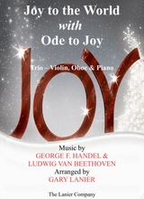 Joy To The World With Ode To Joy Trio Violin Oboe With Piano Score Parts