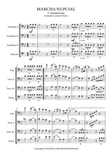 Marcha Nupcial Quarteto Trombones E Tuba