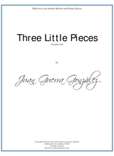 Three Little Pieces For Piano Solo
