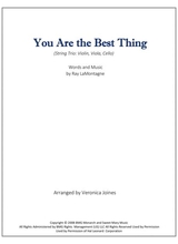 You Are The Best Thing For String Trio Violin Viola Cello