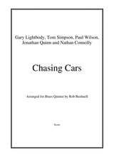 Chasing Cars Snow Patrol Brass Quintet