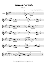 Aurora Borealis Piano Violin And Cello