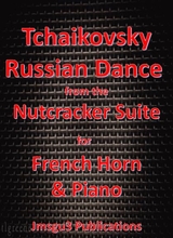 Tchaikovsky Russian Dance From Nutcracker Suite For French Horn Piano