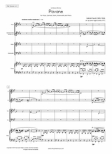 Faur Pavane For Flute Clarinet Violin Cello And Piano And Parts
