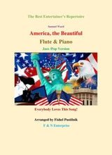 America The Beautiful Piano Background For Flute And Piano Jazz Pop Version