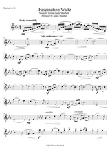 Fascination Waltz For Solo Clarinet