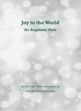 Joy To The World For Beginner Flute Piano