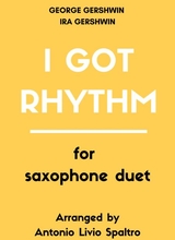 I Got Rhythm For Saxophone Duet