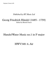 Handel Hwv348 No 5 Air Solo Parts