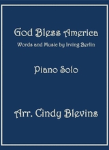 God Bless America Arranged For Piano Solo
