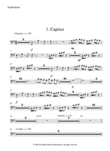 Barton Cummings Concertino For Contrabassoon And Concert Band Euphonium Part