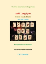 Auld Lang Syne Piano Background For Tenor Sax And Piano