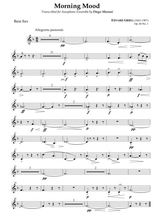 Peer Gynt Suite Op 46 No 1 For Saxophone Ensemble Bass Sax