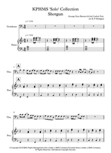 Shotgun Solo For Trombone Bass Clef Piano In F Major