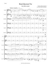 Beati Quorum Via For Cello Sextet