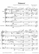 Schumann Trumerei Op 15 No 7 For String Quintet
