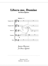 Libera Me Domine For Brass Quintet
