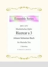 Js Bach Ricercar A 3 Musikalisches Opfer Bwv 1079