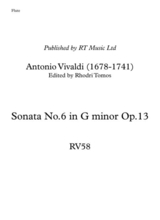 Vivaldi Rv58 Sonata In G Minor Solo Parts