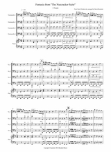 Trepak Fantasia From Nutcracker For Cello Quartet