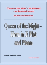 Queen Of The Night From The Magic Flute Horn In E Flat And Piano