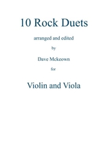 10 Rock Duets For Violin And Viola