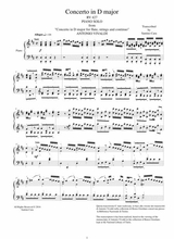 Vivaldi Concerto In D Major Rv 427 For Piano Solo