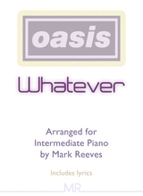 Whatever By Oasis Piano Solo