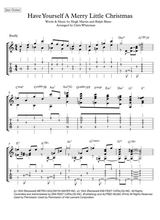 Have Yourself A Merry Little Christmas Jazz Guitar Chord Melody
