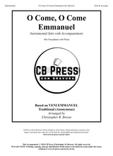 O Come O Come Emmanuel Alto Sax Solo With Piano Accompaniment