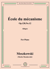 Duvernoy Cole Du Mcanisme Op 120 No 12 For Piano