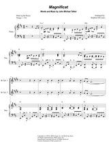 Magnificat For Brass Quartet And Piano Alternate Version