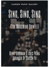 Sing Sing Sing Benny Goodman For Woodwind Quintet
