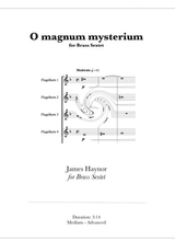 O Magnum Mysterium For Brass Sextet