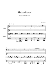 Greensleeves Piano 4 Hands