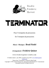 Terminator Theme For 5 Trumpets Percussions