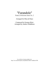 Farandole Arranged For Clarinet And Piano