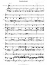 Pachelbel Rocks For Trumpet And Piano