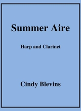 Summer Aire For Harp And Bb Clarinet