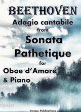 Beethoven Adagio From Sonata Pathetique For Oboe D Amore Piano