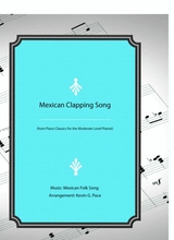 Mexican Clapping Song Piano Solo Or Two Piano Duet