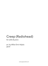 Creep Radiohead For Cello Piano