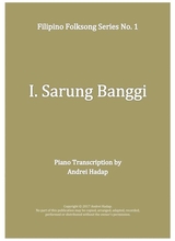 Sarung Banggi Arranged For Piano Solo