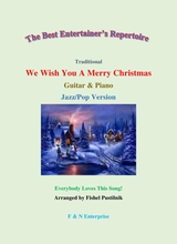 We Wish You A Merry Christmas Piano Background For Guitar And Piano Video